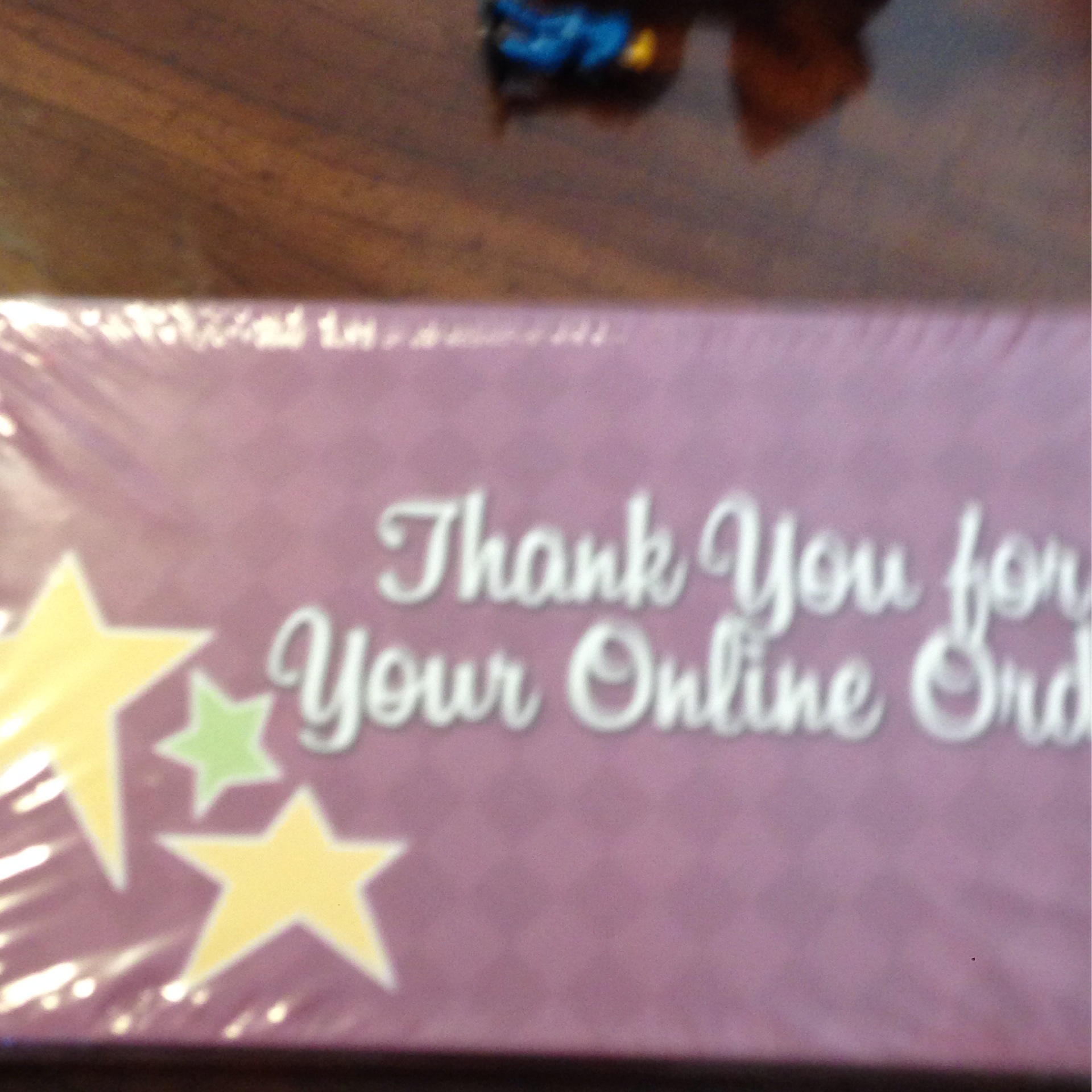 Online Order Thank You Cards X 34 Scentsy Wickless Candles